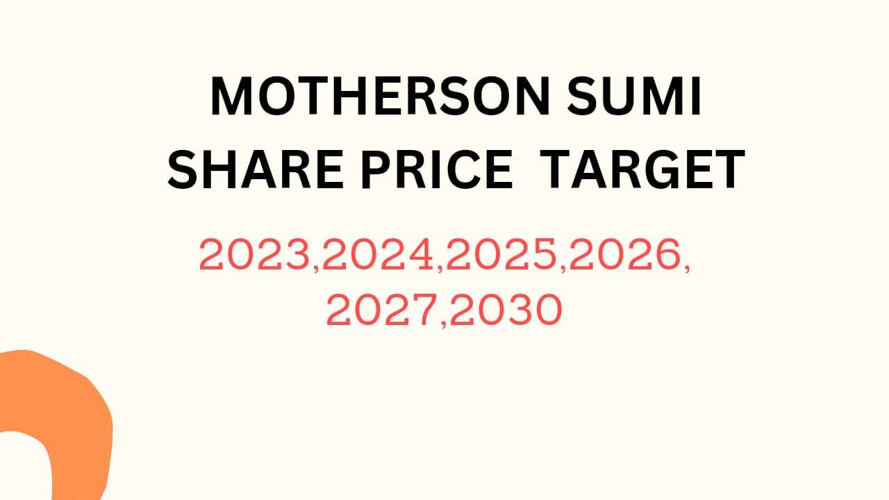 Motherson Sumi Share Price Target To