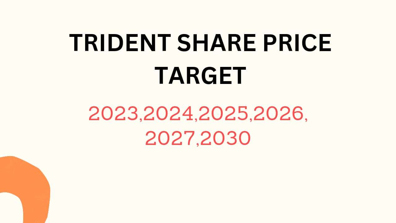 Trident Share Price Target 2024, 2025, 2026, 2027, 2028, To 2030