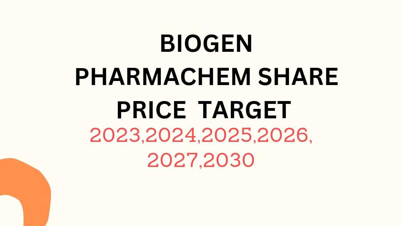 Biogen Pharmachem Share Price Target 2024, 2025, 2026, 2027, 2028, To 2030