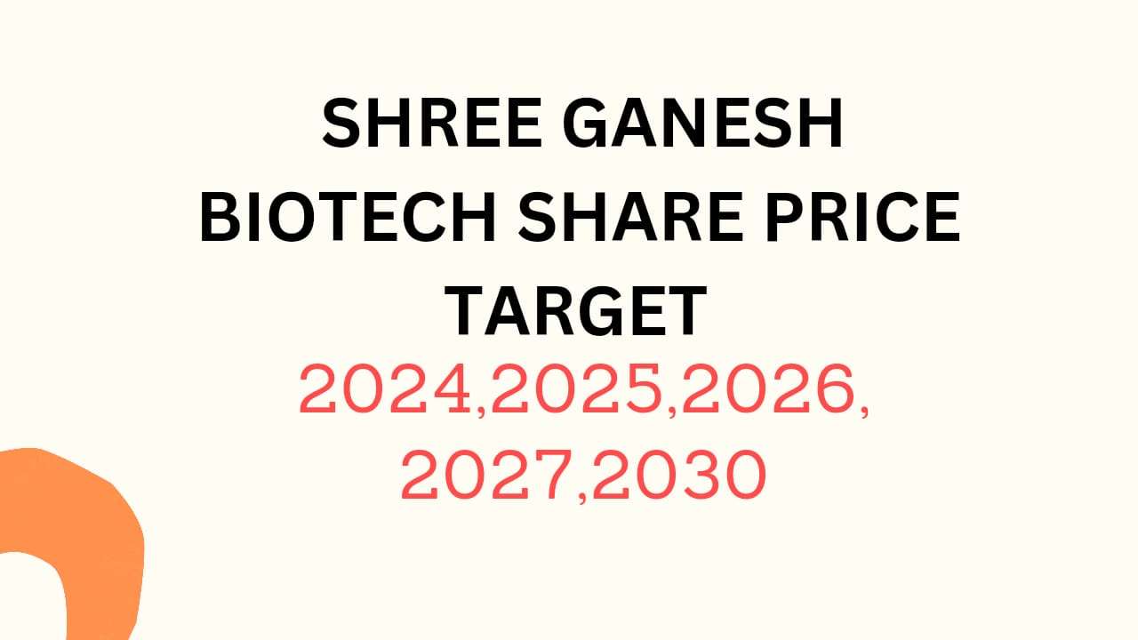 Shree Ganesh Biotech Share Price Target 2024, 2025, 2026, 2027, 2028, To 2030