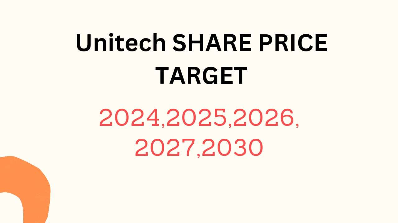 Unitech Share Price Target 2024, 2025, 2026, 2027, 2028, To 2030