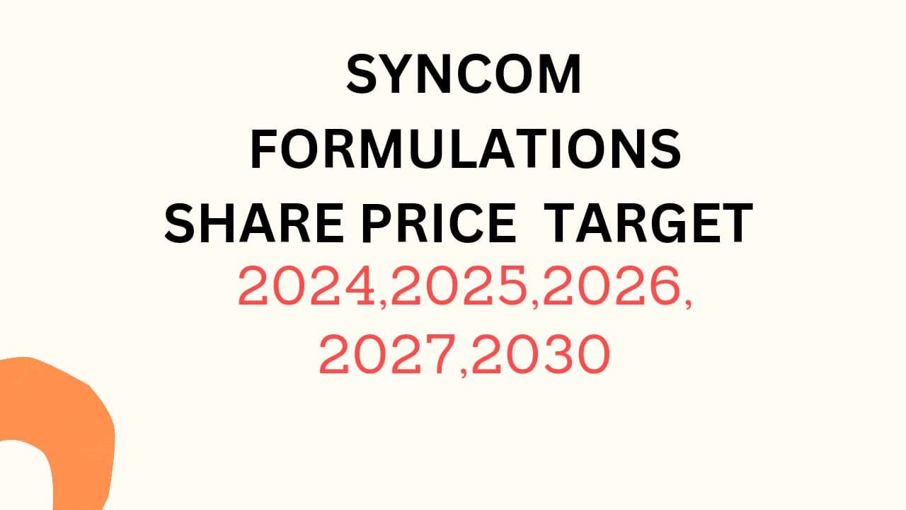 Syncom Formulations Share Price Target 2024 2025 2026 2027