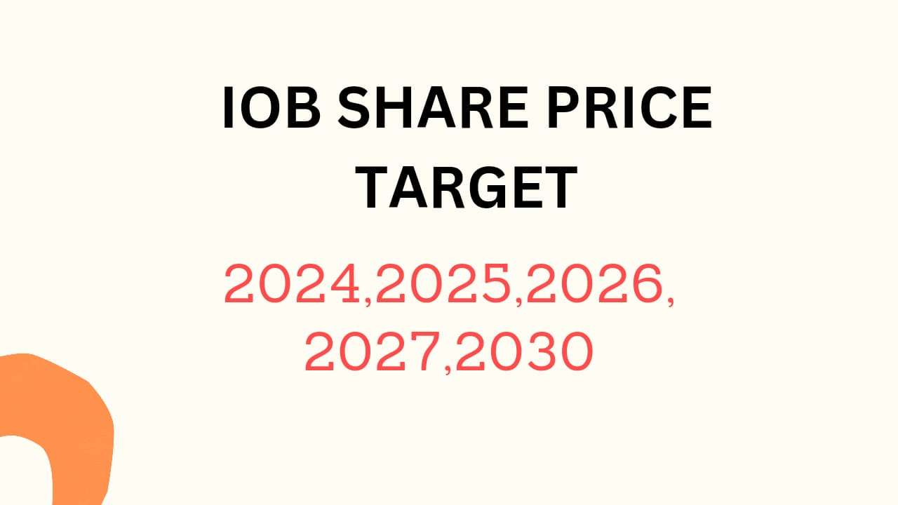 IOB Share Price Target 2024, 2025, 2026, 2027, 2028, To 2030